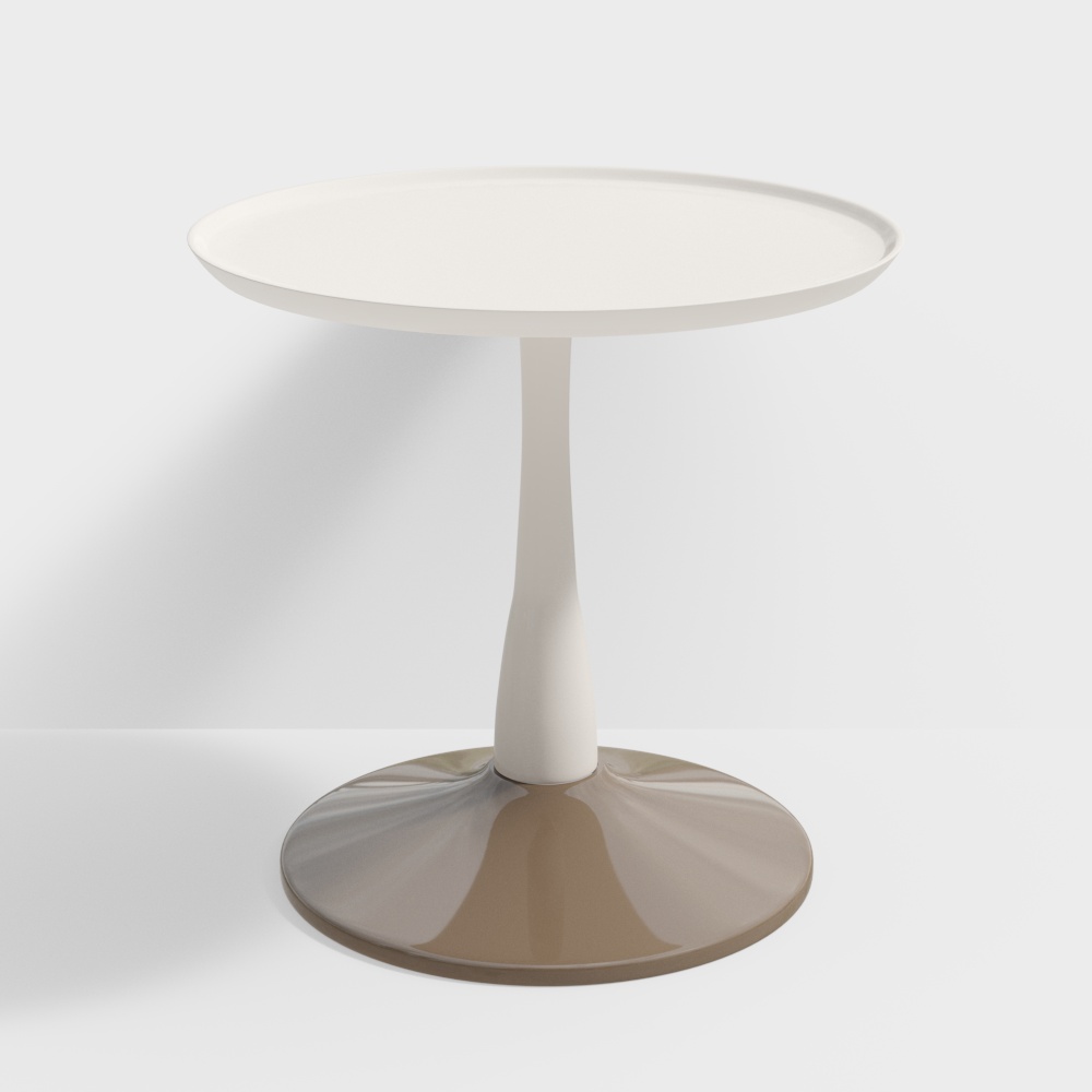 Creme-fraiche Beistelltisch