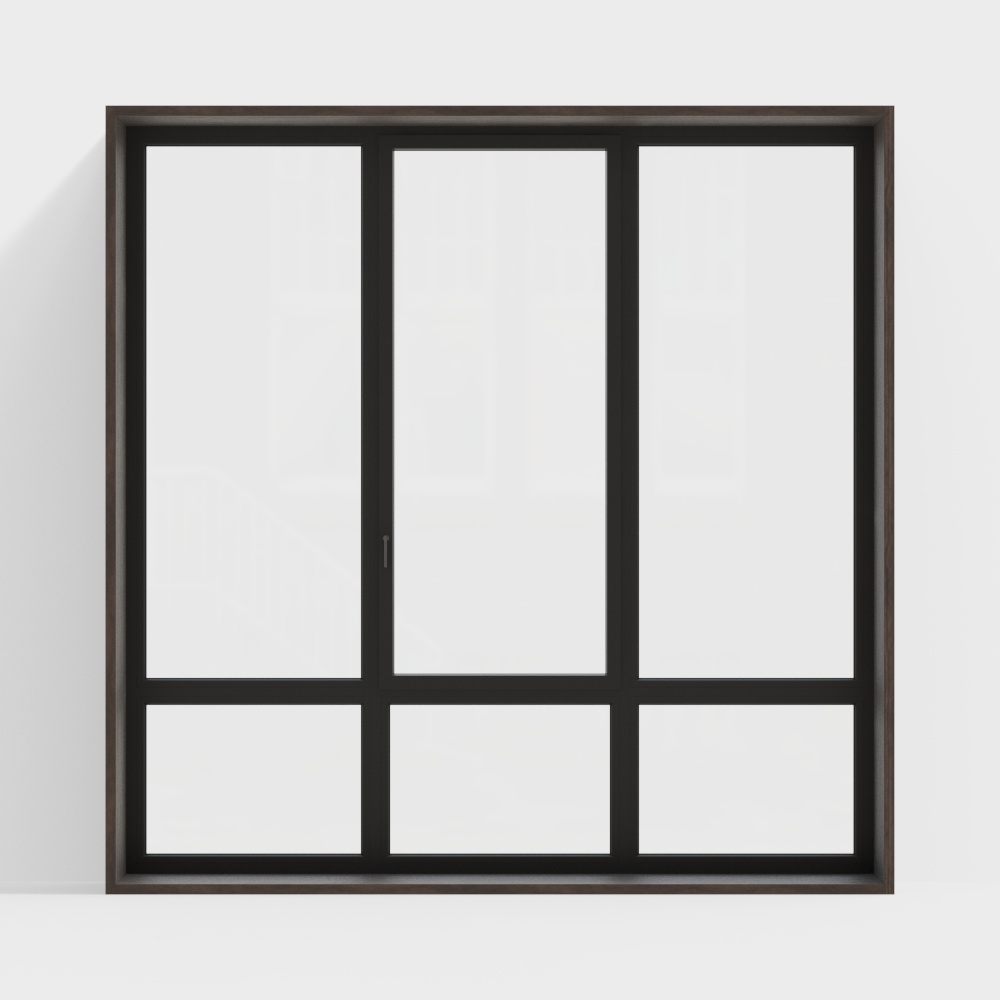 Modern Windows with Window Covers 003