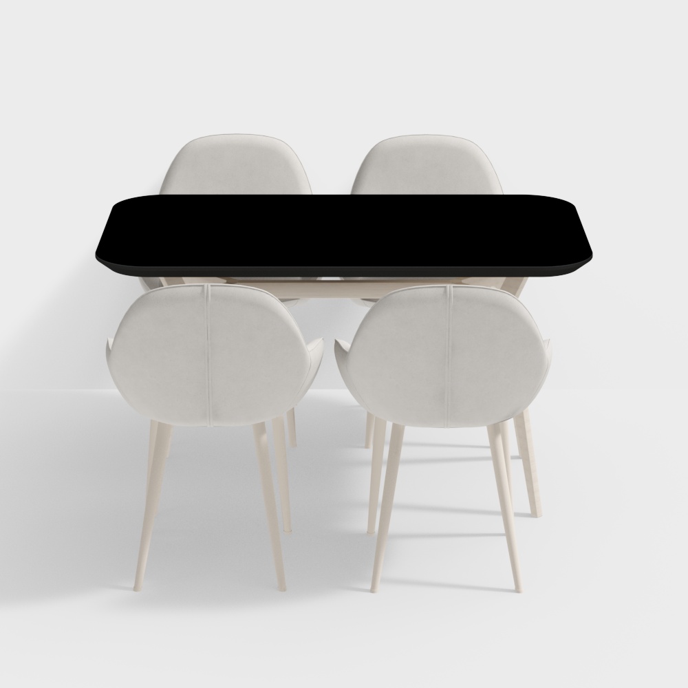 Modern modular dining table