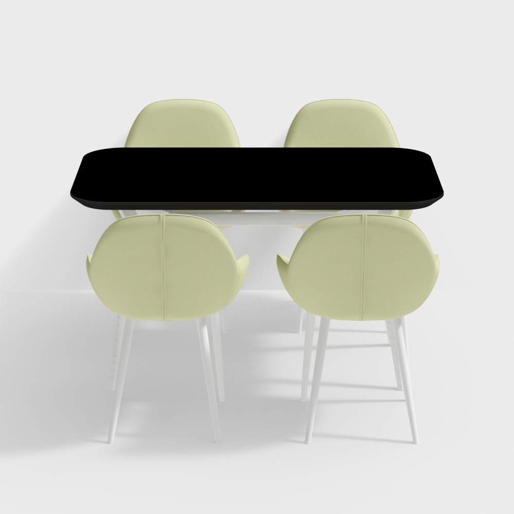 Modern modular dining table