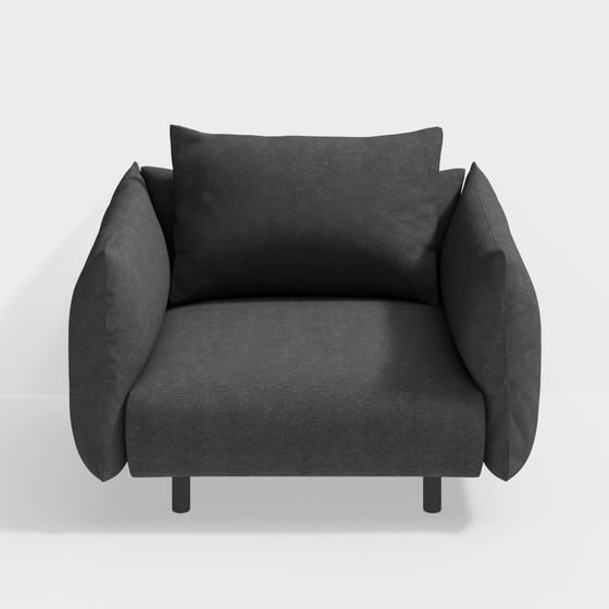 Urban Sofa 3D model for Modern Interiors