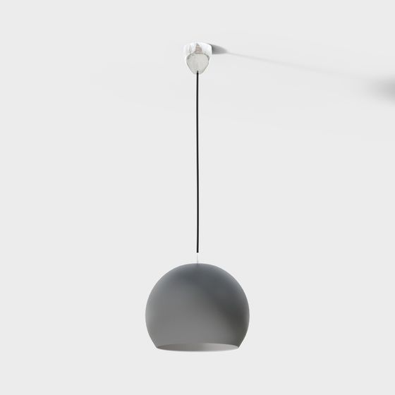 Sphere Pendant 3D model for Modern Interiors