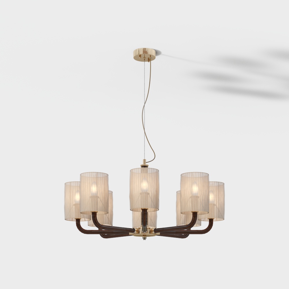 Modern lamps light luxury