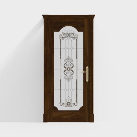 Porta D’Ingresso Singola in Legno e Metallo Jane Europea