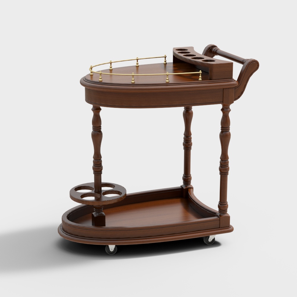 Carrello in Legno Europeo