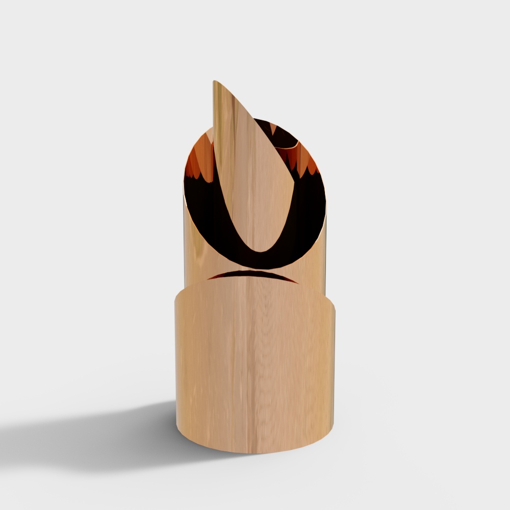 Modern minimalist metal ornaments