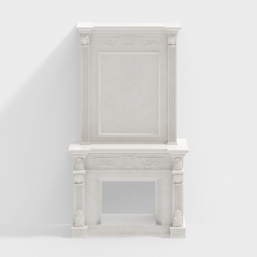 เตาผิงหินอ่อนสไตล์ยุโรป