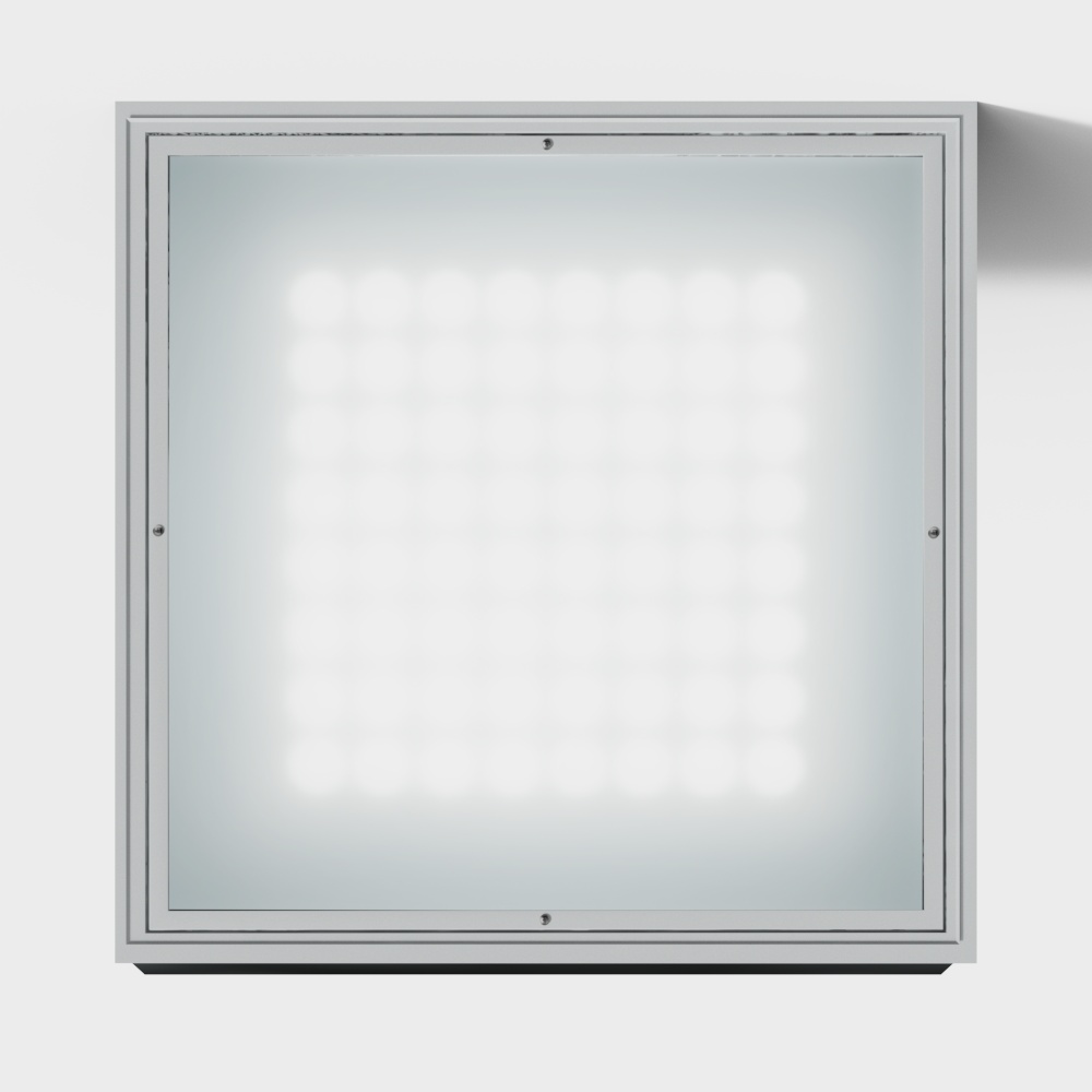 Luz de techo blanca minimalista moderna