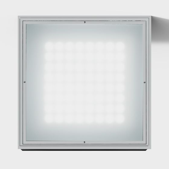 Luz de techo blanca minimalista moderna