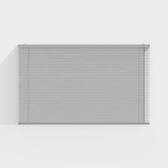 Modern Minimalist 3D Model of Blinds