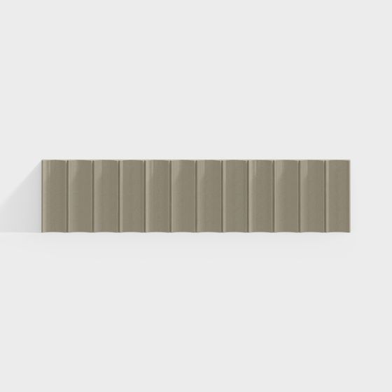 Origami Wall Art 3D model for Creative Spaces