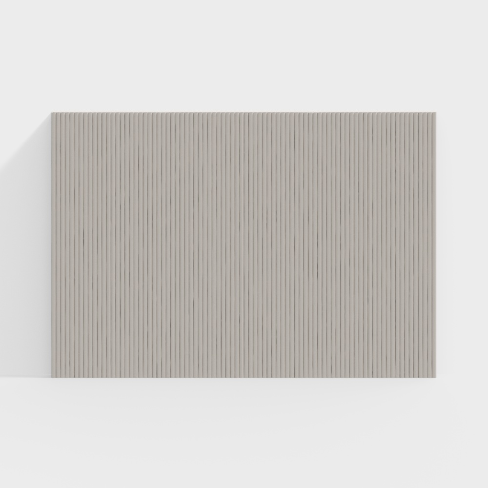 モダンなプラスター付きの波板