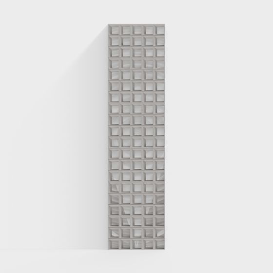 Urban Grid 3D model for Contemporary Spaces