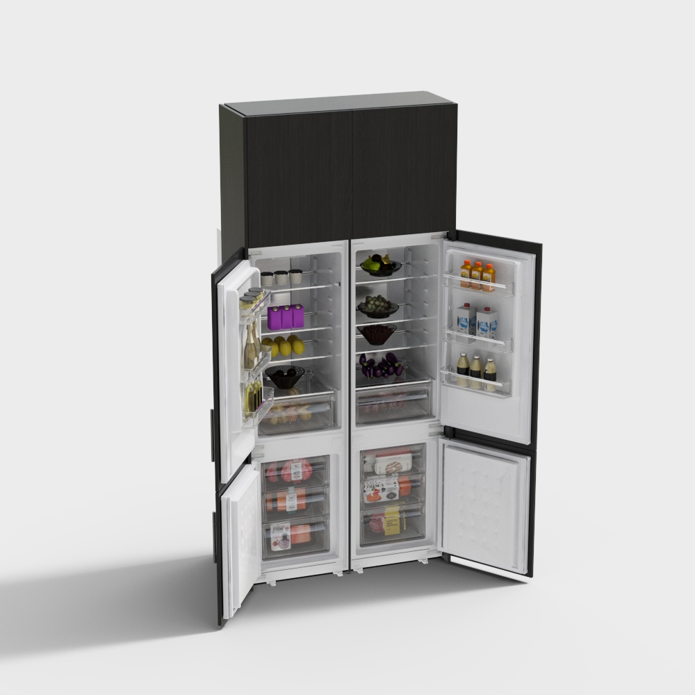 Modern built-in refrigerator