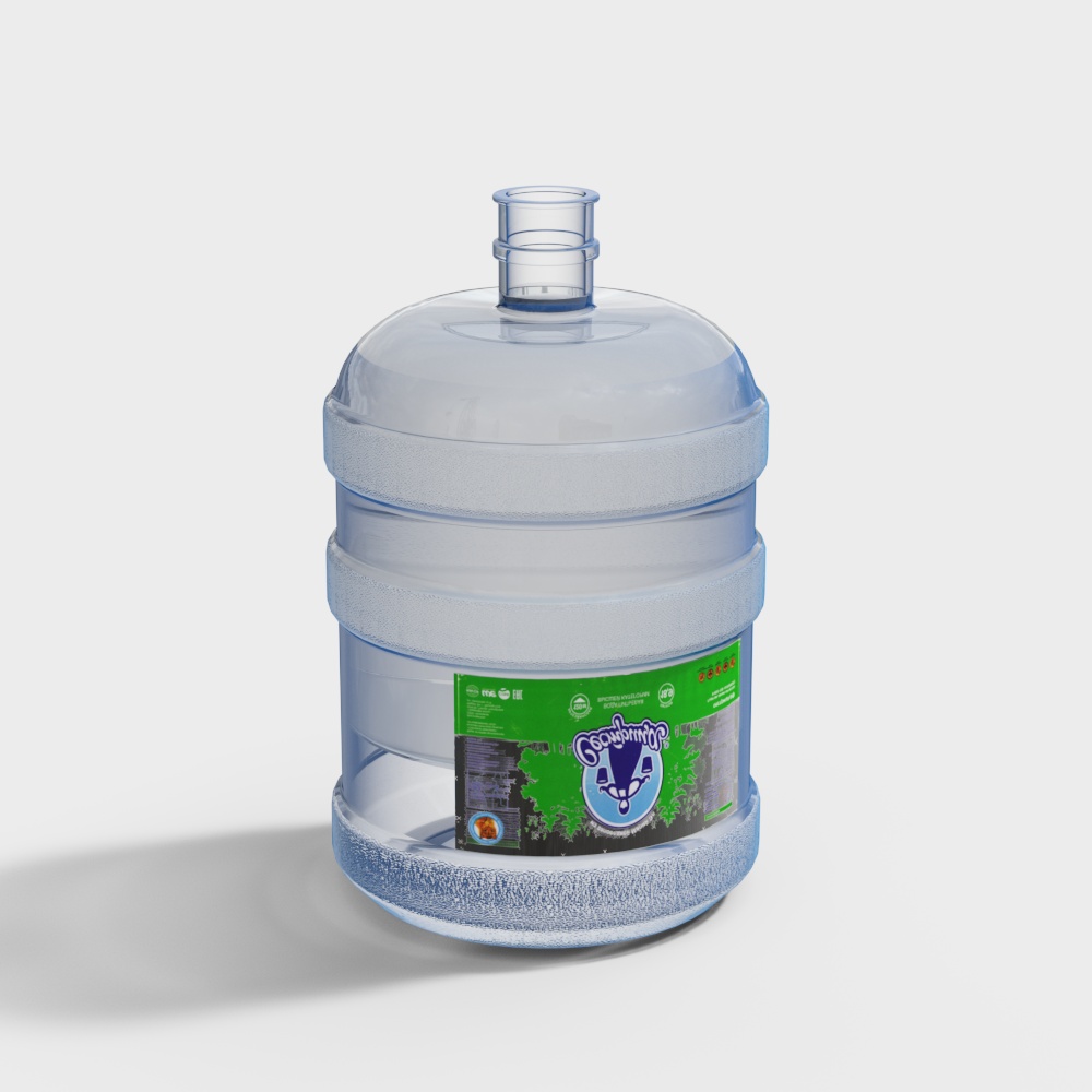 Agua embotellada moderna