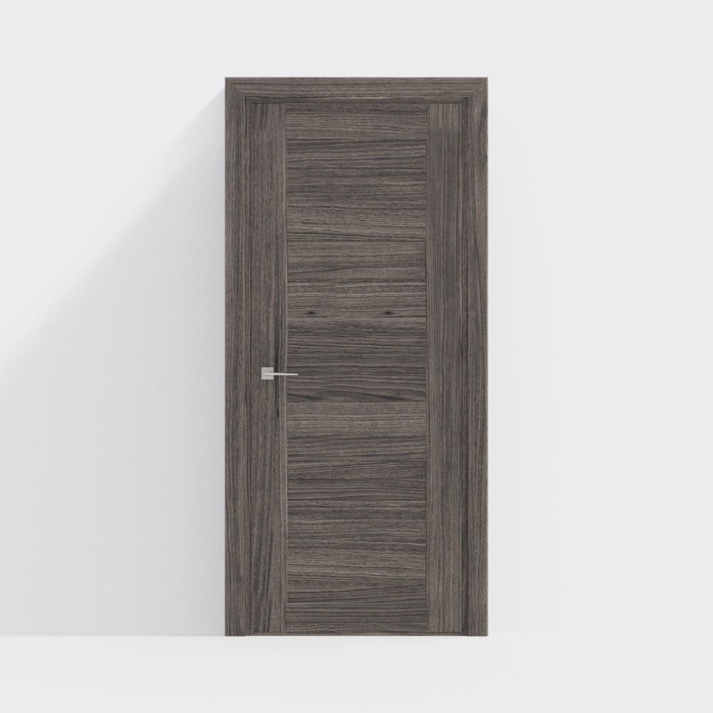 Modern wooden interior door