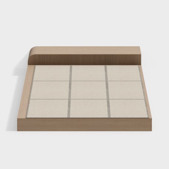 Low-Polygon Tatami 3D model with Elegant Design