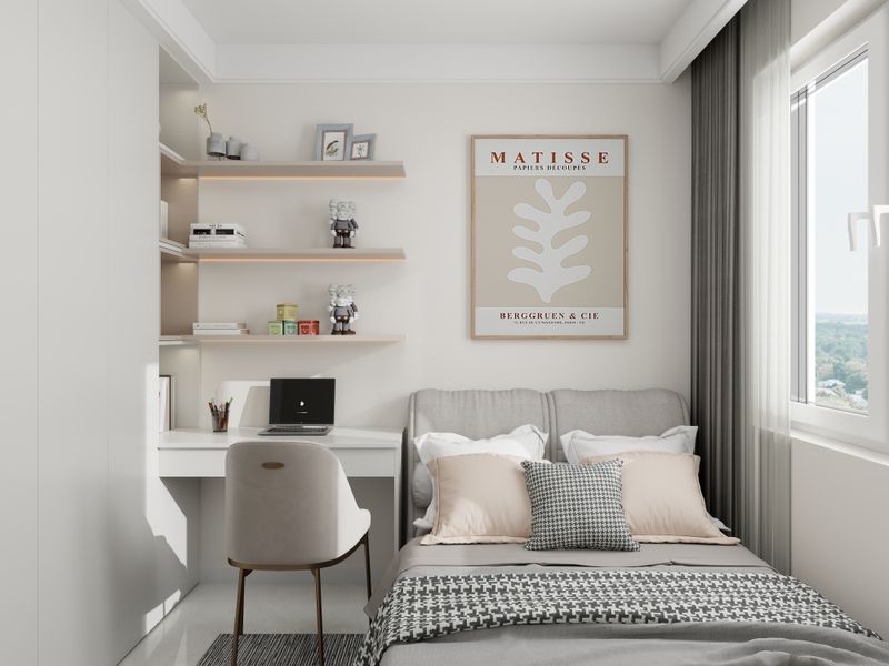 Modern Neutral Bedroom Design