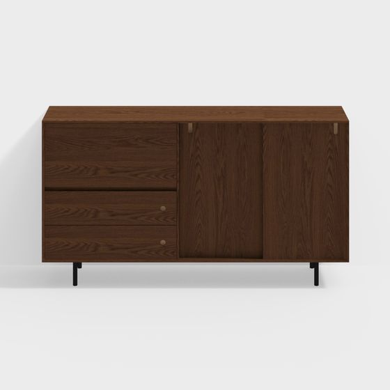 Urban Corner Sideboard 3D model