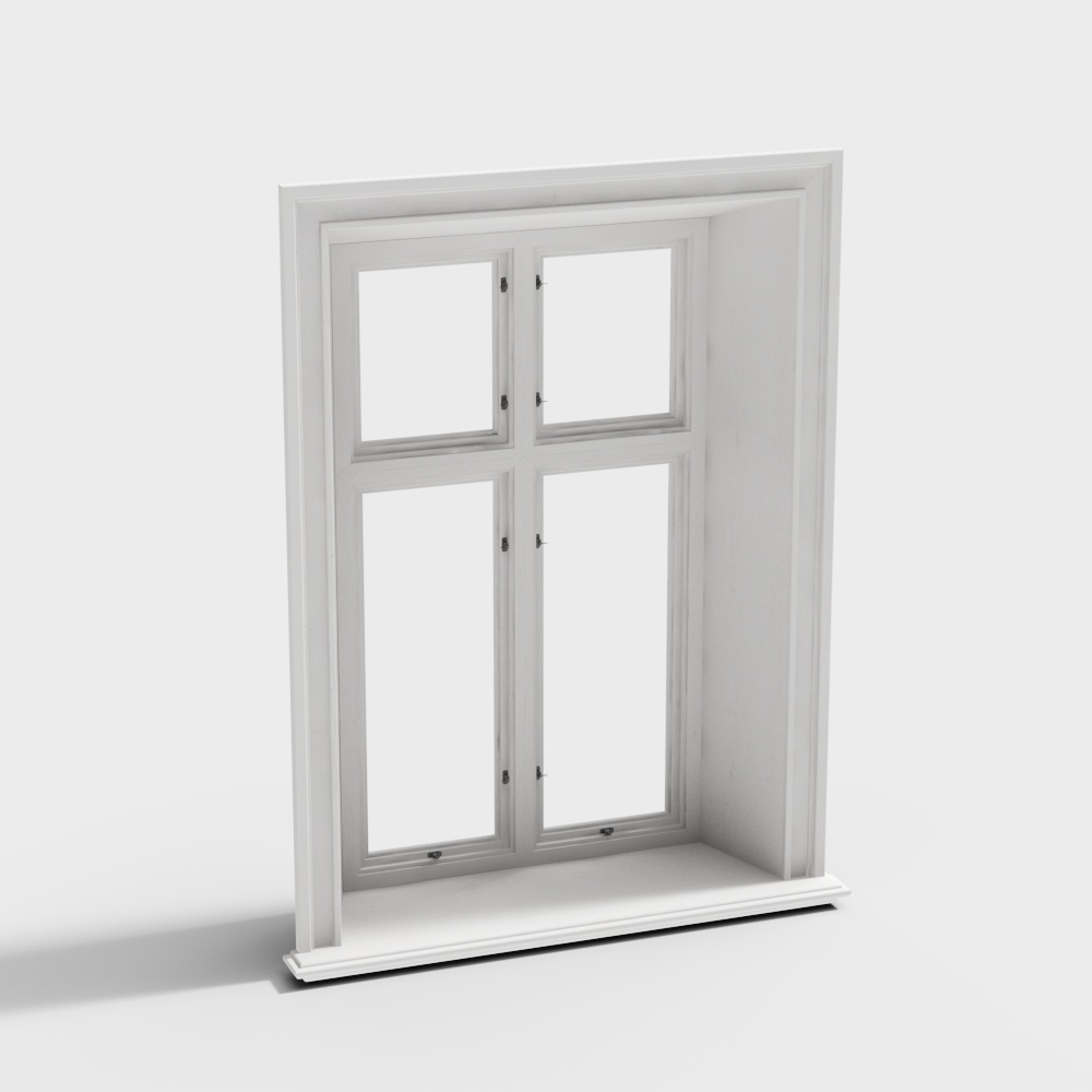 Modern minimalist casement windows