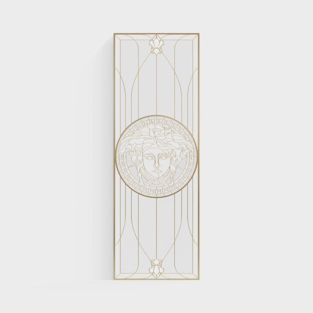 ヨーロッパビンテージ彫刻装飾窓