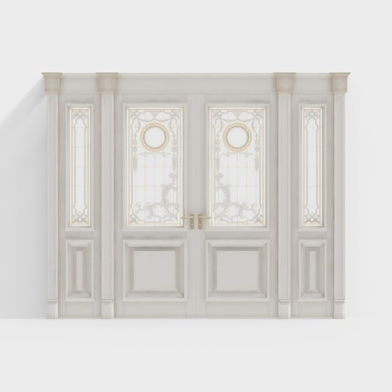 Classical Door 3D model