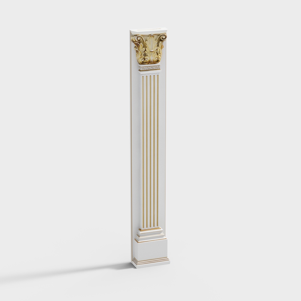 Piloni intagliati vintage europei