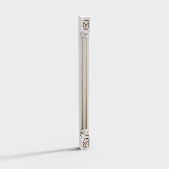 Elegant Roman Column 3D model