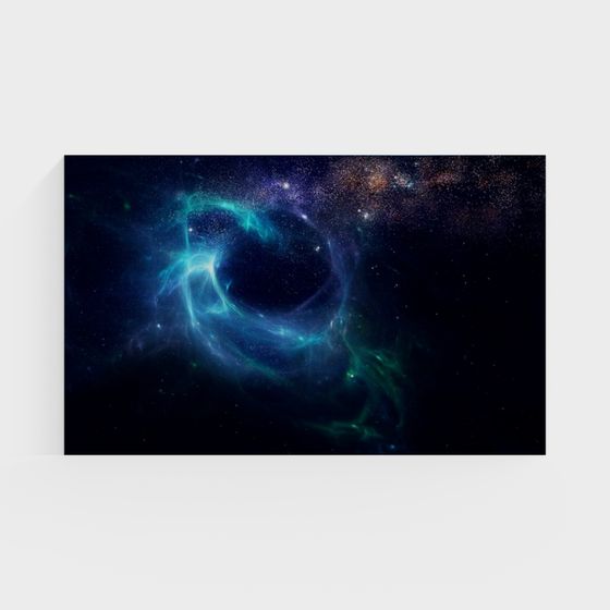 Interstellar Vortex 3D Model