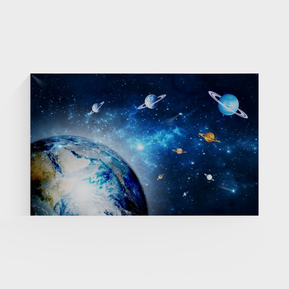 Galactic Odyssey 3D Model for Cosmic Exploration