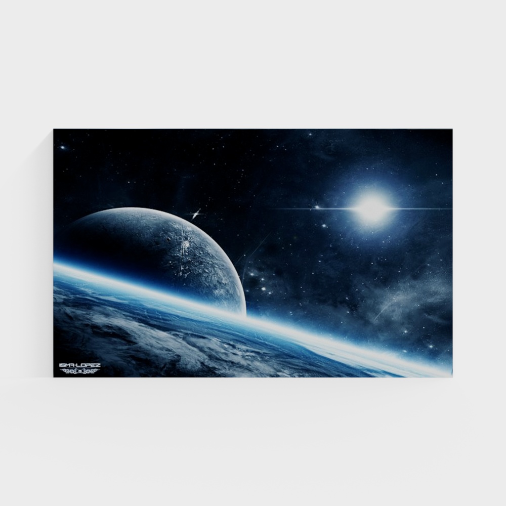 Nolan Mural - Starry Sky