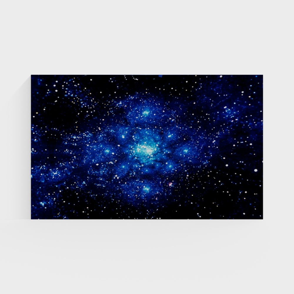 Galactic Nebula 3D Model