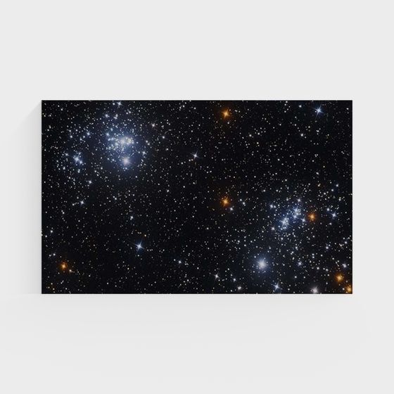 Majestic Starry Sky 3D model for Creative Projects