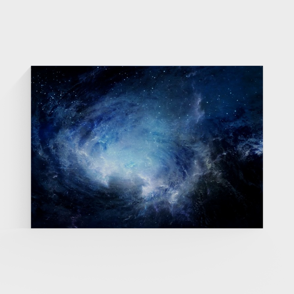 Galaxy Spiral 3D Model
