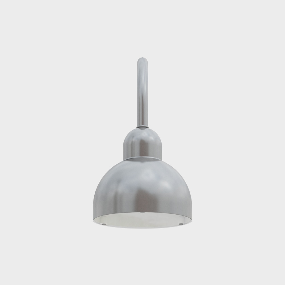 Industrial Style Pendant Light 3D Model – Low-Poly Design