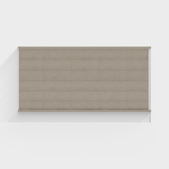 Minimalist Blinds 3D Model for Modern Interiors