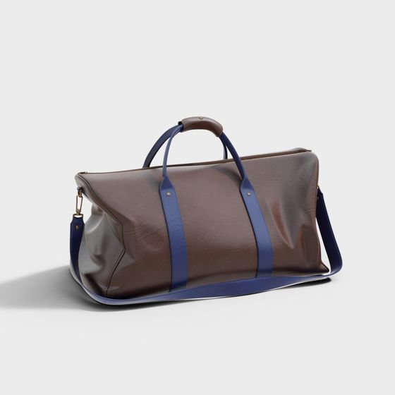 Elegant Travel Bag 3D Model for Designers