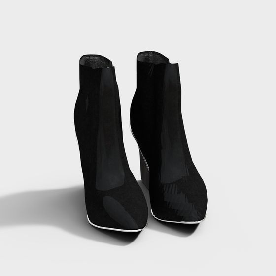Urban Nightwalker Boot 3D model for Creative Projects