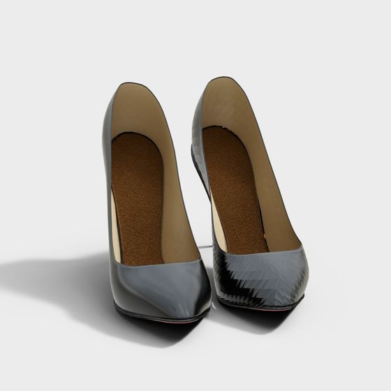 Stylish High Heel 3D model for Creative Projects