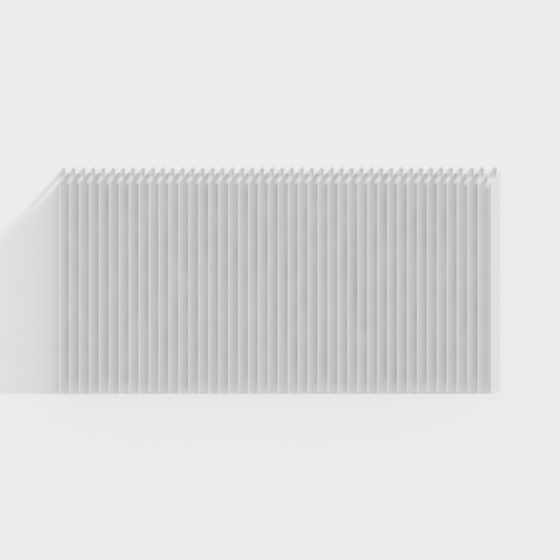 Modern Louvered Window 3D model in Low-Poly Design