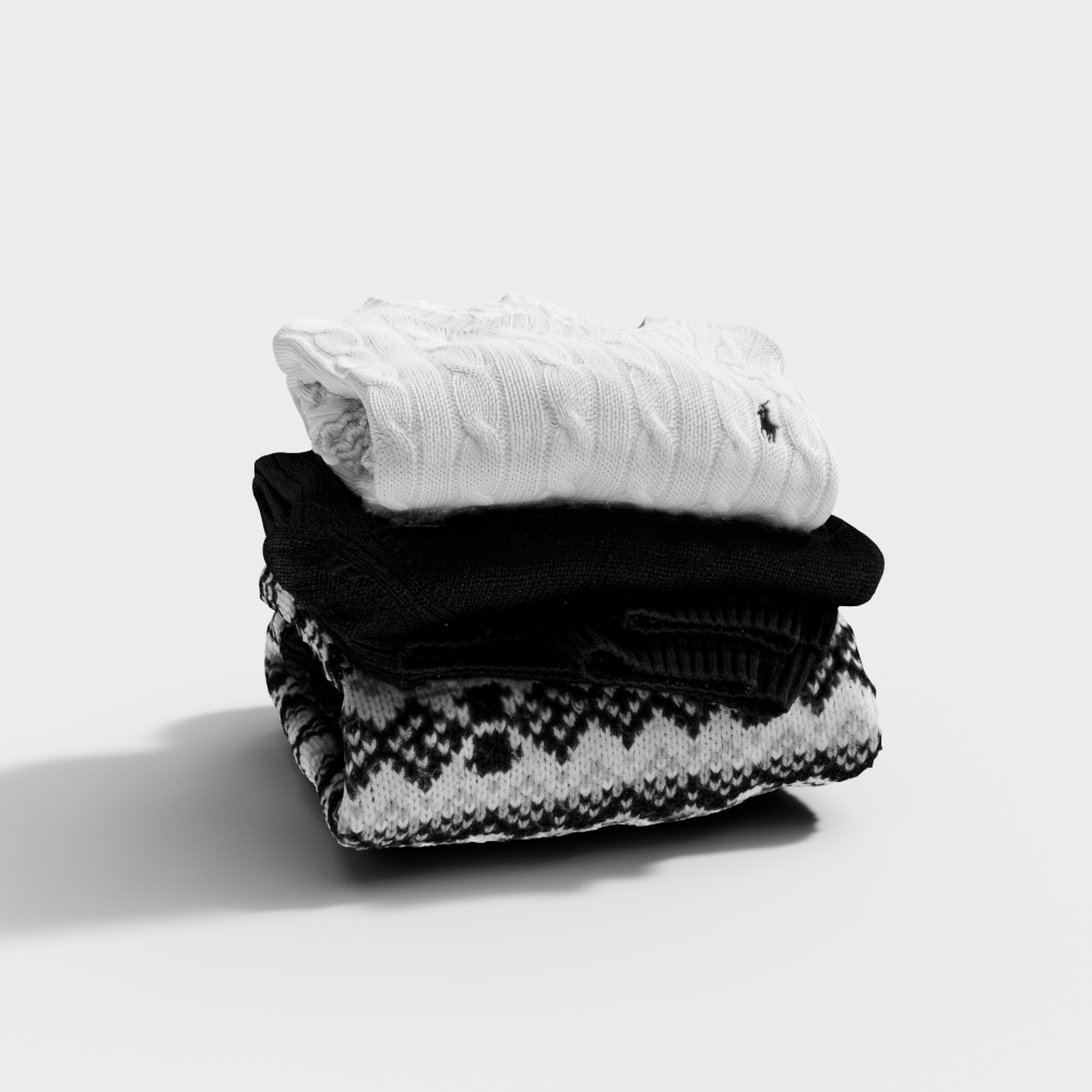 Cozy Knits 3D model