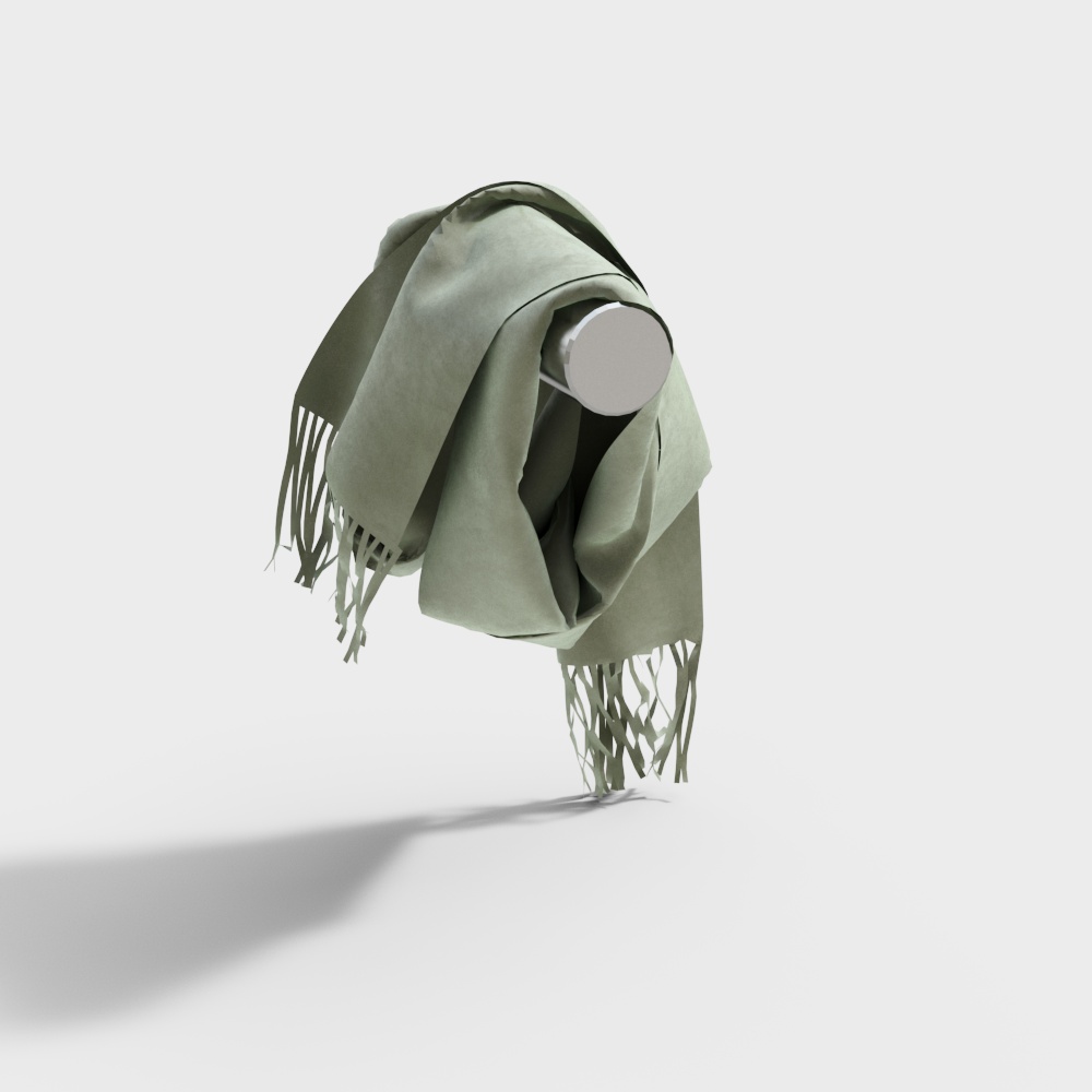 modèle de vêtements chaussures chapeau sac gants serviette