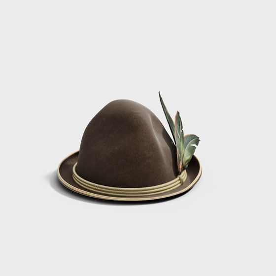 Mountain Explorer Hat 3D Model