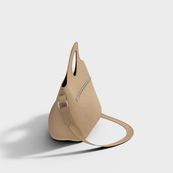 Elegant Low-Poly Handbag 3D Model