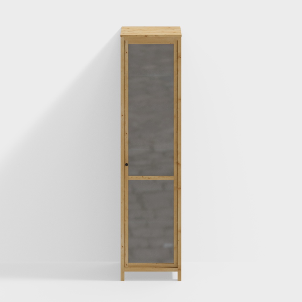 Modern minimalist log bookcase