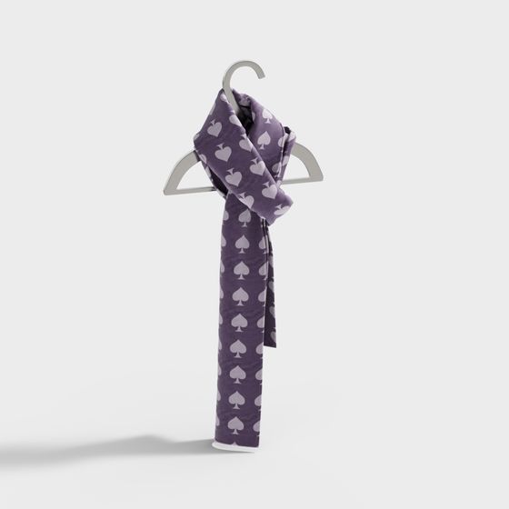 Spade Scarf 3D model