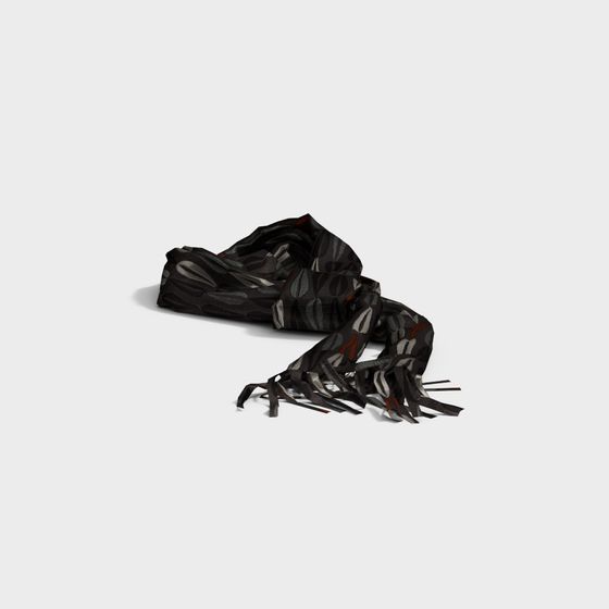 Stylish Scarf Low-Poly 3D model