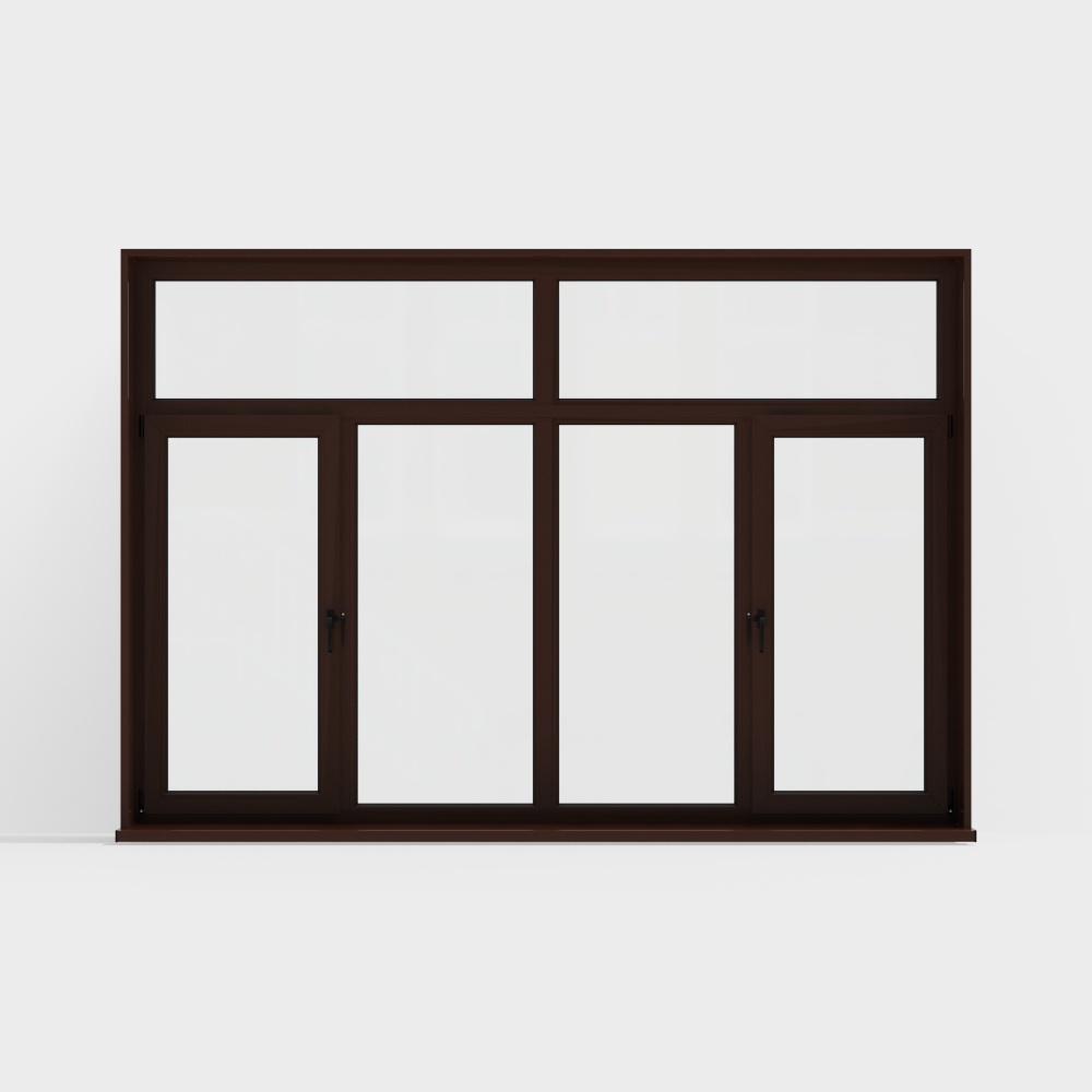 Modern minimalist casement windows