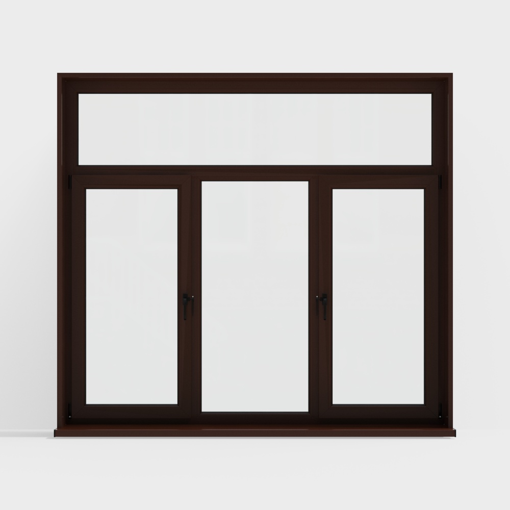 Modern minimalist casement windows