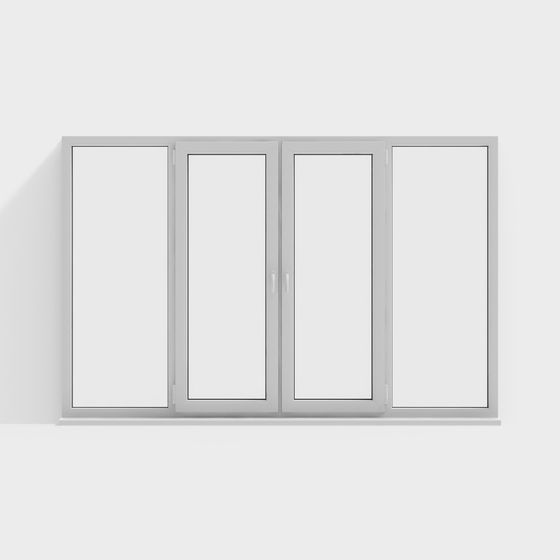 หน้าต่างเปิดแบบมินิมัลลิสต์สมัยใหม่